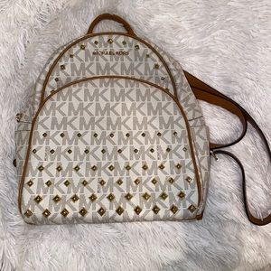 Micheal Kors Studded Backpack